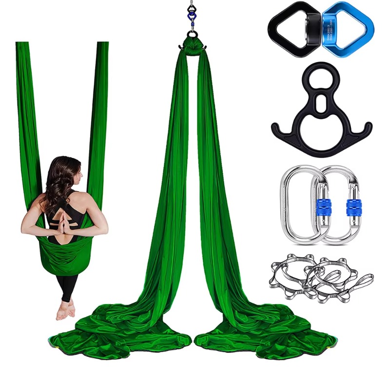 Home Gym Set - مجموعة أرجوحة يوغا هوائية قابلة للتعديل