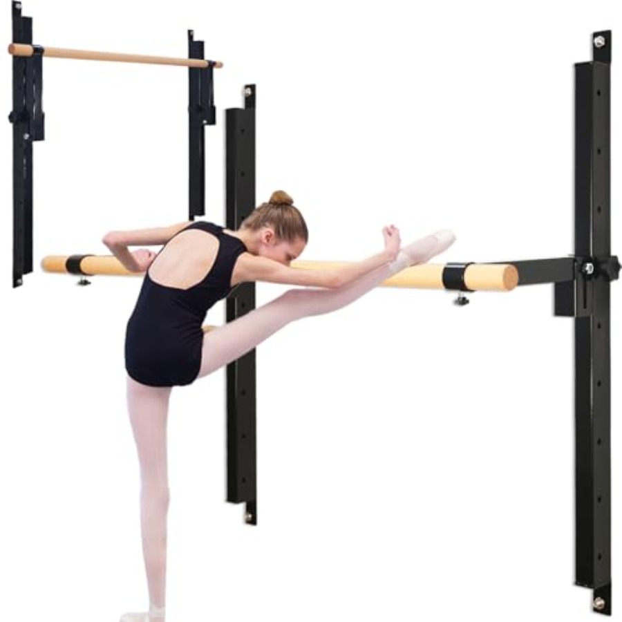 Home Gym Wall Mounted - عارضة باليه قابلة للطي مثبتة على