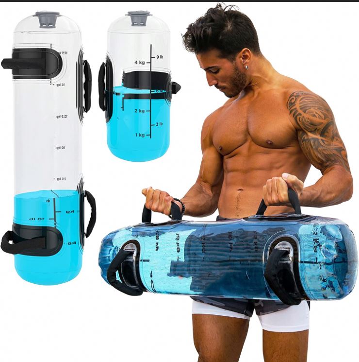 Home Gym Dumbbell Workout - حقيبة تمرين PVC محمولة شديدة التحمل