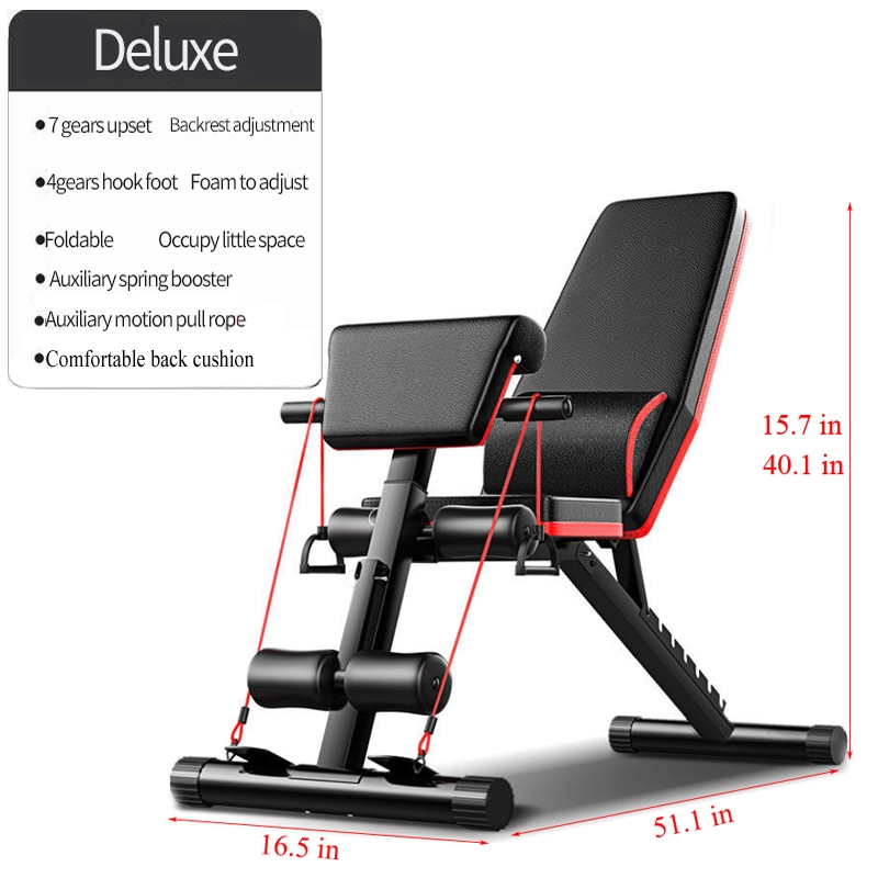 Home Gym Set - مجموعة مقاعد دمبل قابلة للطي والتعديل