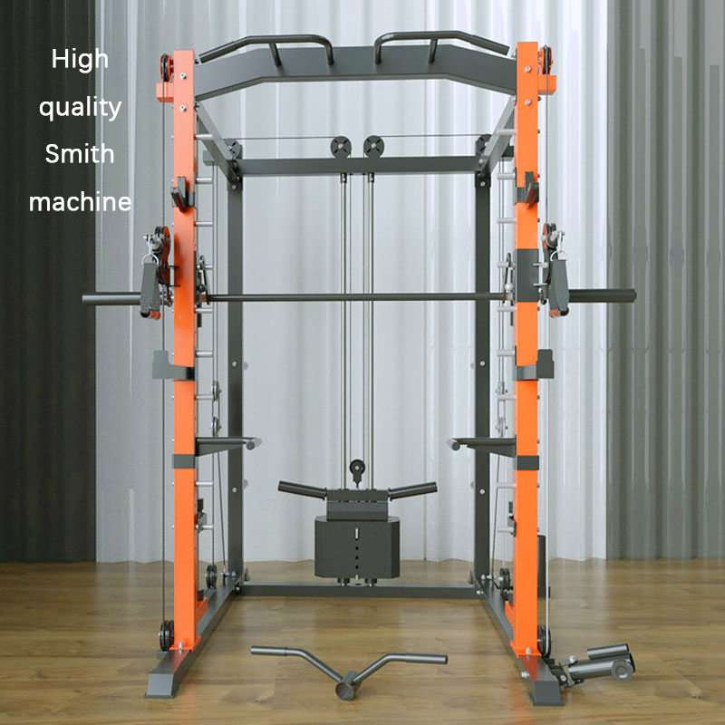 Home Gym With Smith Machine - نظام آلة سميث لرف الطاقة التجاري