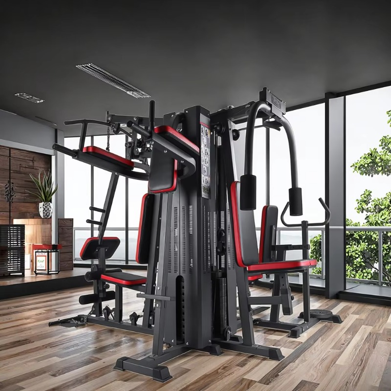 Home Gym Cable Machine - جهاز تمارين منزلي متعدد الوظائف متكامل،