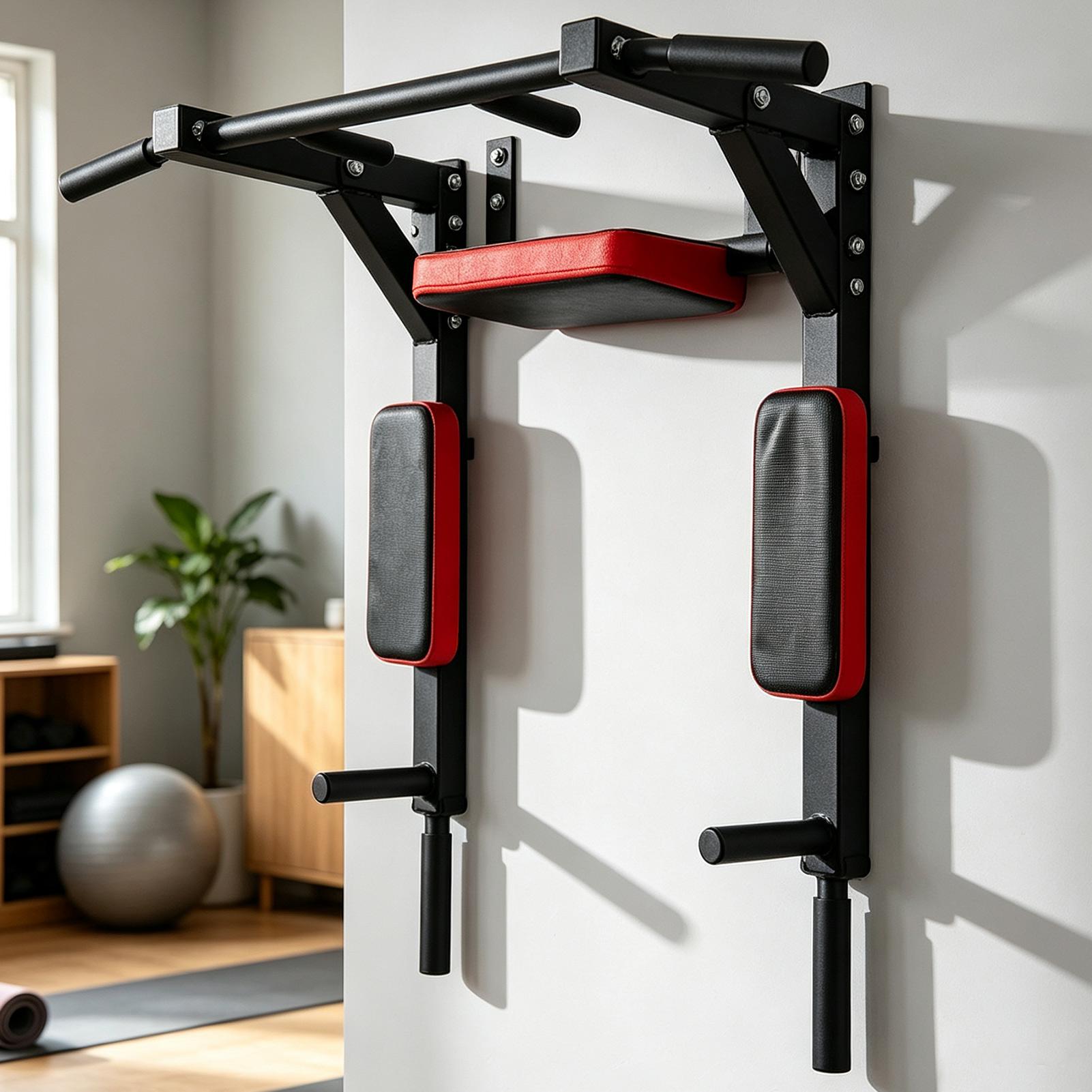 Home Gym On Wall - بار سحب أفقي متعدد الوظائف يثبت