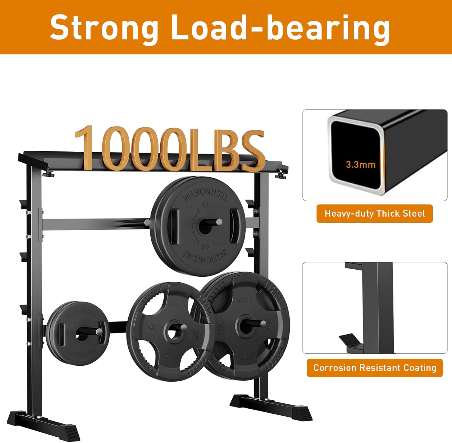 رف تخزين الأوزان لتدريب القوة  - مراجعة Home Gym Compact وسعره