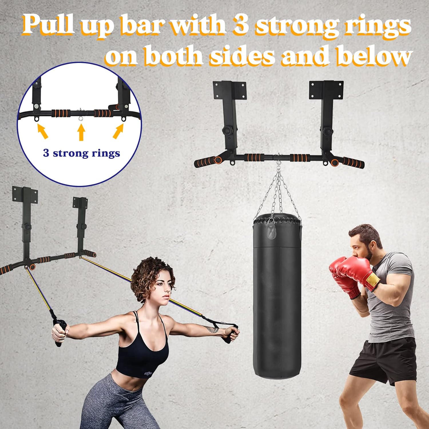 بار تمارين معلق على الحائط من  - مراجعة Home Gym Wall Mounted وسعره