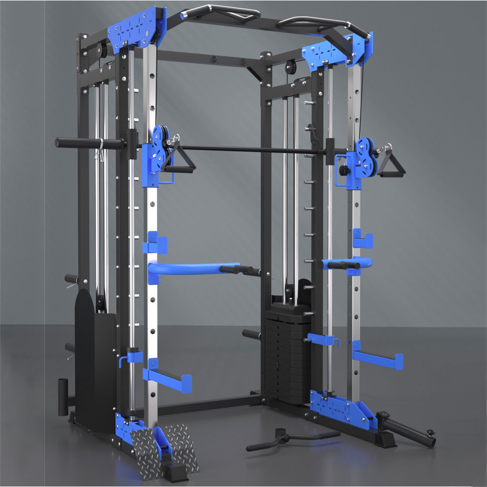 محطة متعددة الوظائف لمعدات الل - مراجعة Home Gym With Smith Machine وسعره