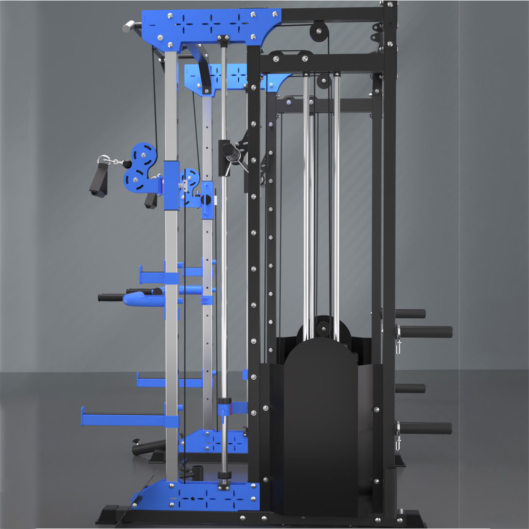 محطة متعددة الوظائف لمعدات الل - مراجعة Home Gym With Smith Machine وسعره
