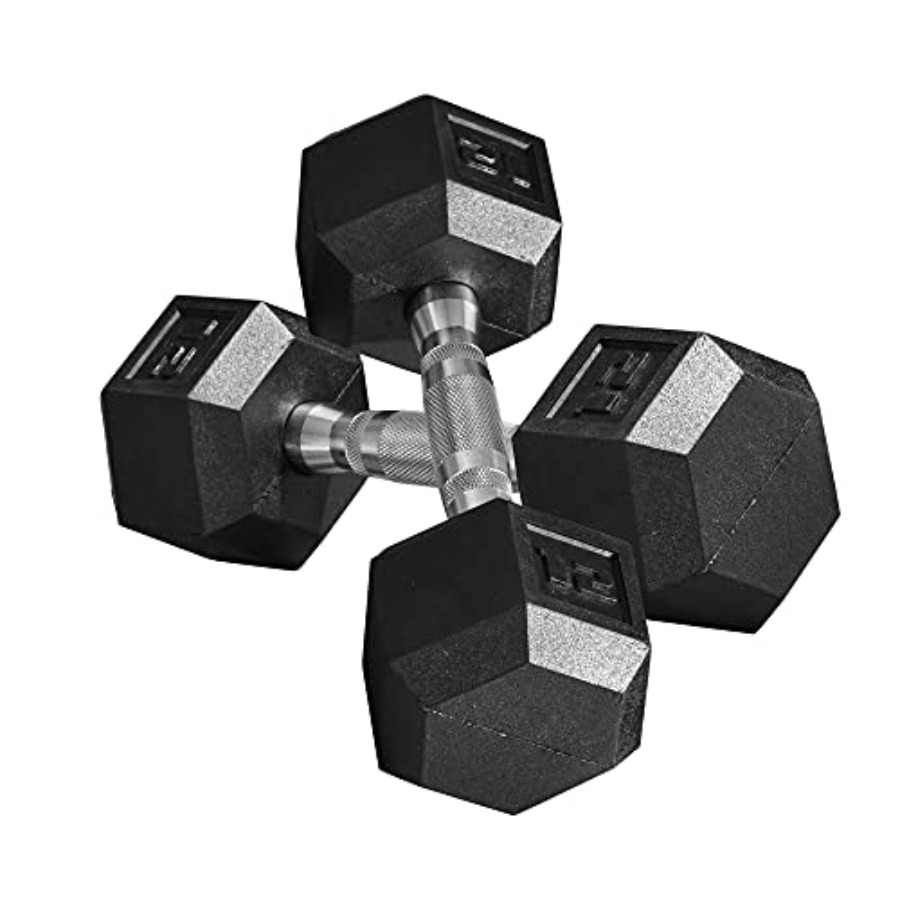 مجموعة دمبل مطاطية 40/45/50 رط - مراجعة Home Gym Dumbbell Workout وسعره