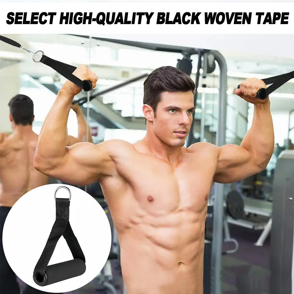 مقابض شريط مقاومة شديدة التحمل - مراجعة Home Gym Cable Machine وسعره