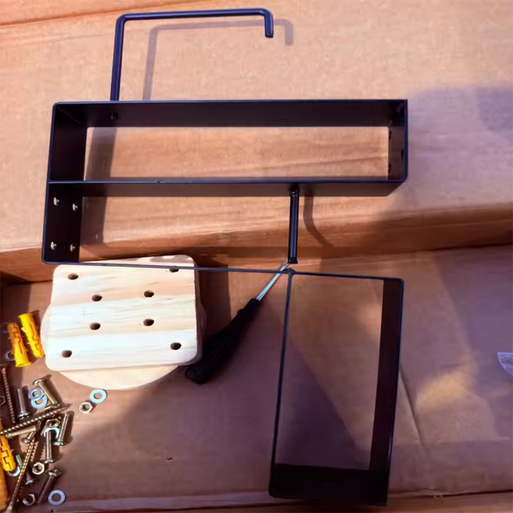 حامل خشبي لخوذة الدراجات النار - مراجعة Home Gym Wall Mounted وسعره