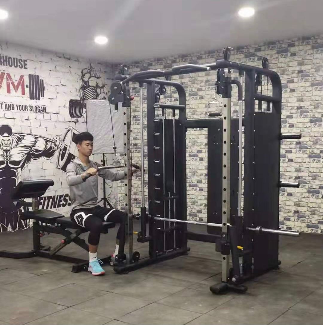 جهاز سميث متعدد الوظائف لبناء  - مراجعة Home Gym With Smith Machine وسعره