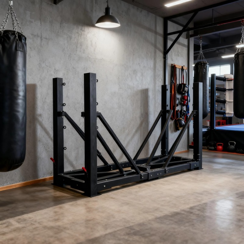 مجموعة حلبة ملاكمة قابلة للطي  - مراجعة Home Gym Set وسعره