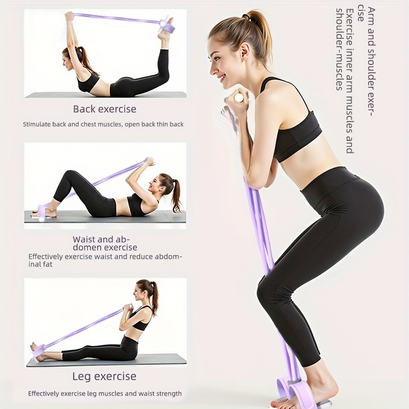 حبل مقاومة متعدد الوظائف بأربع - مراجعة Home Gym Hyrox وسعره