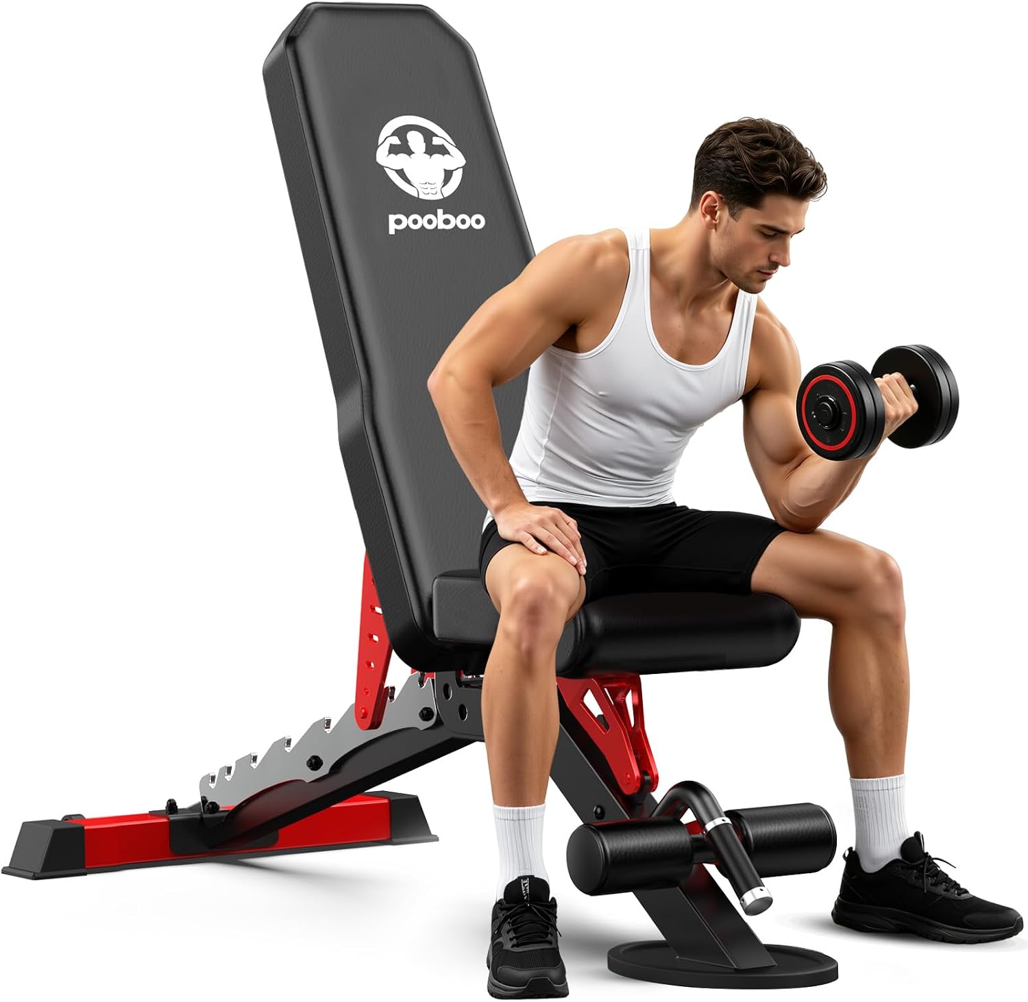 مقعد تمارين قابل للتعديل، يتحم - مراجعة Home Gym Bench وسعره