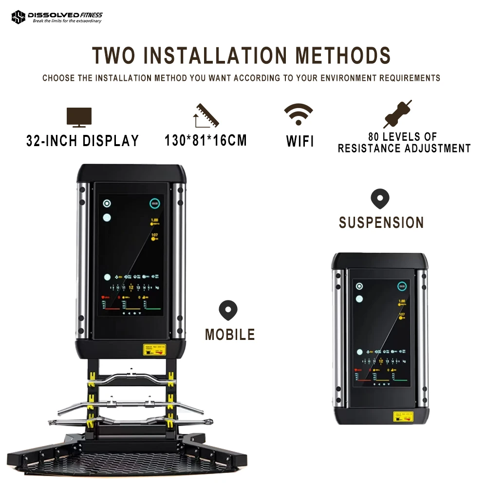 مرآة ذكية للتدريب مزودة بشاشة  - مراجعة Home Gym Wall Mounted وسعره