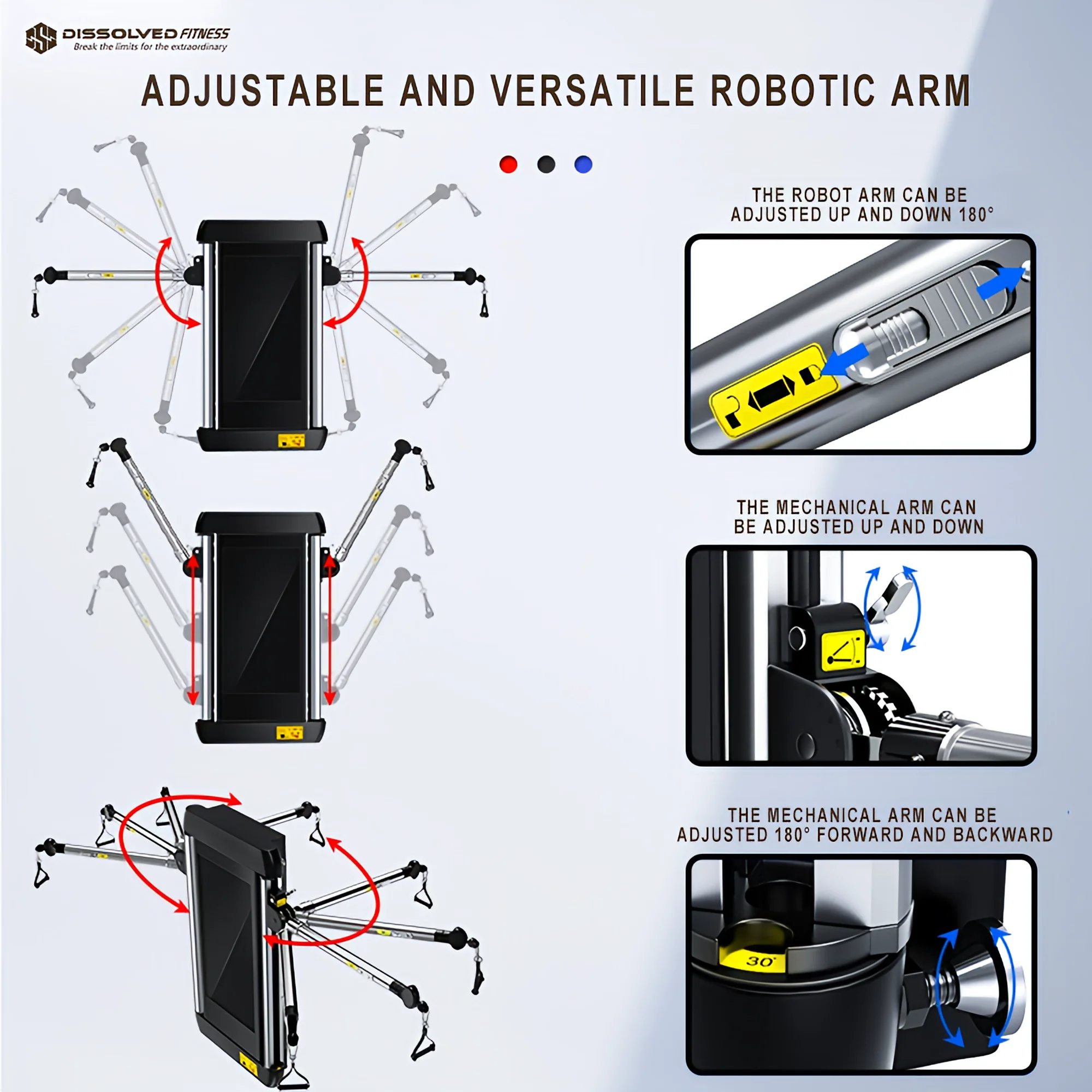 مرآة ذكية للتدريب مزودة بشاشة  - مراجعة Home Gym Wall Mounted وسعره