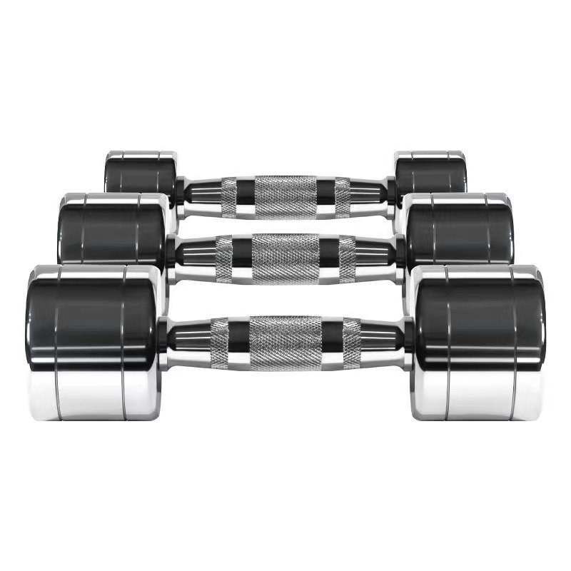 قطعتان من الدمبل الفولاذية الم - مراجعة Home Gym Dumbbell Workout وسعره