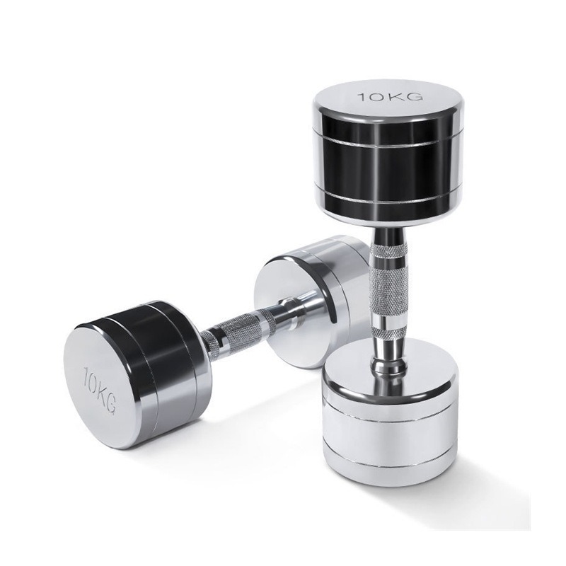قطعتان من الدمبل الفولاذية الم - مراجعة Home Gym Dumbbell Workout وسعره