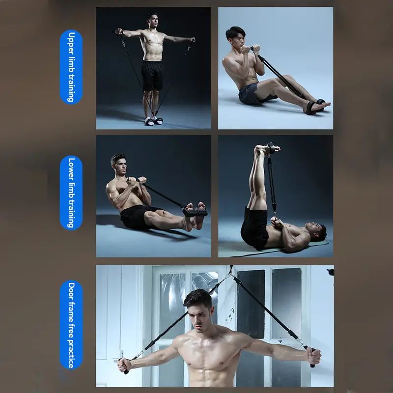دواسة التوتر حبل مجتذب ممارسة  - مراجعة Home Gym Hyrox وسعره