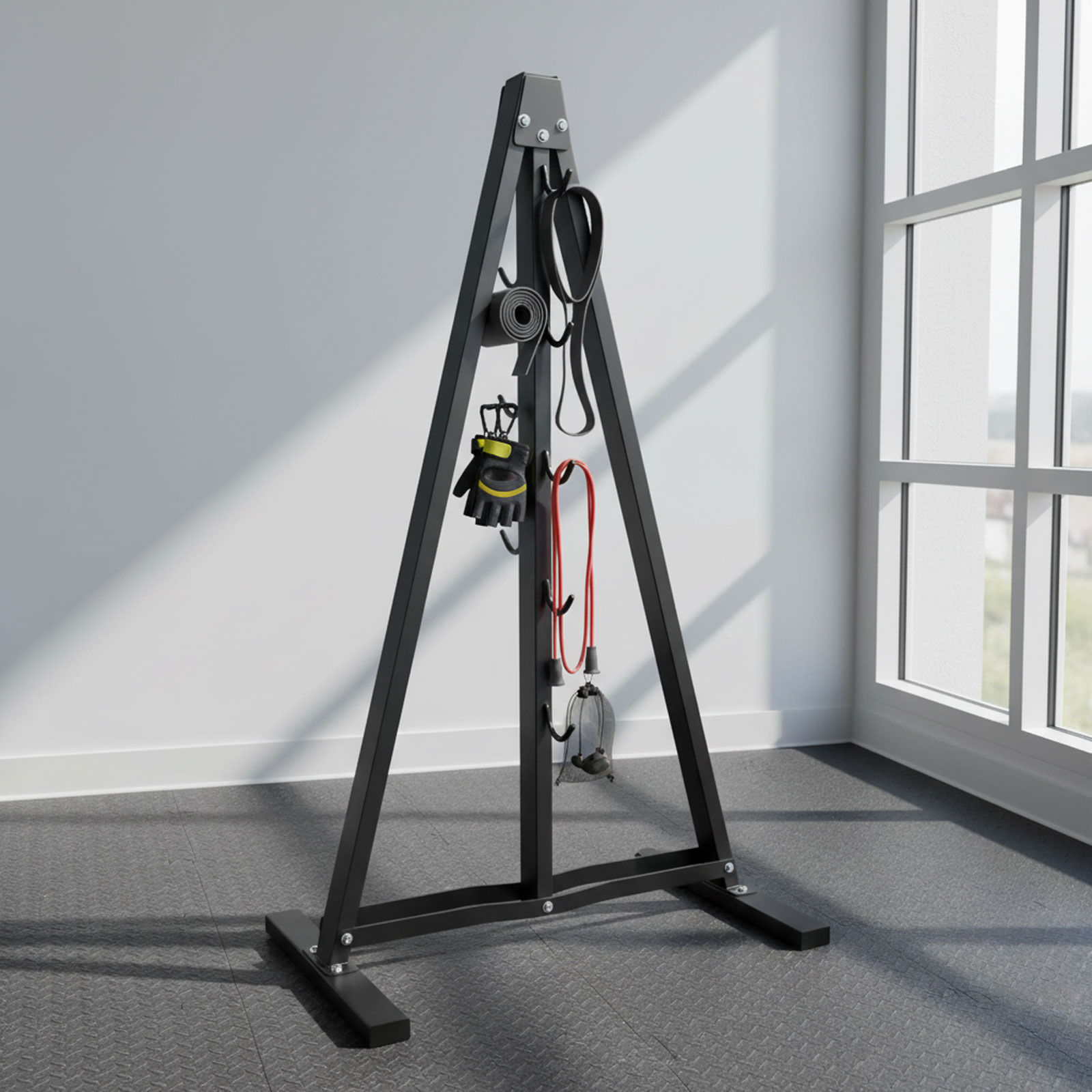 منظم قضبان السحب العلوي مع خطا - مراجعة Home Gym Hack وسعره