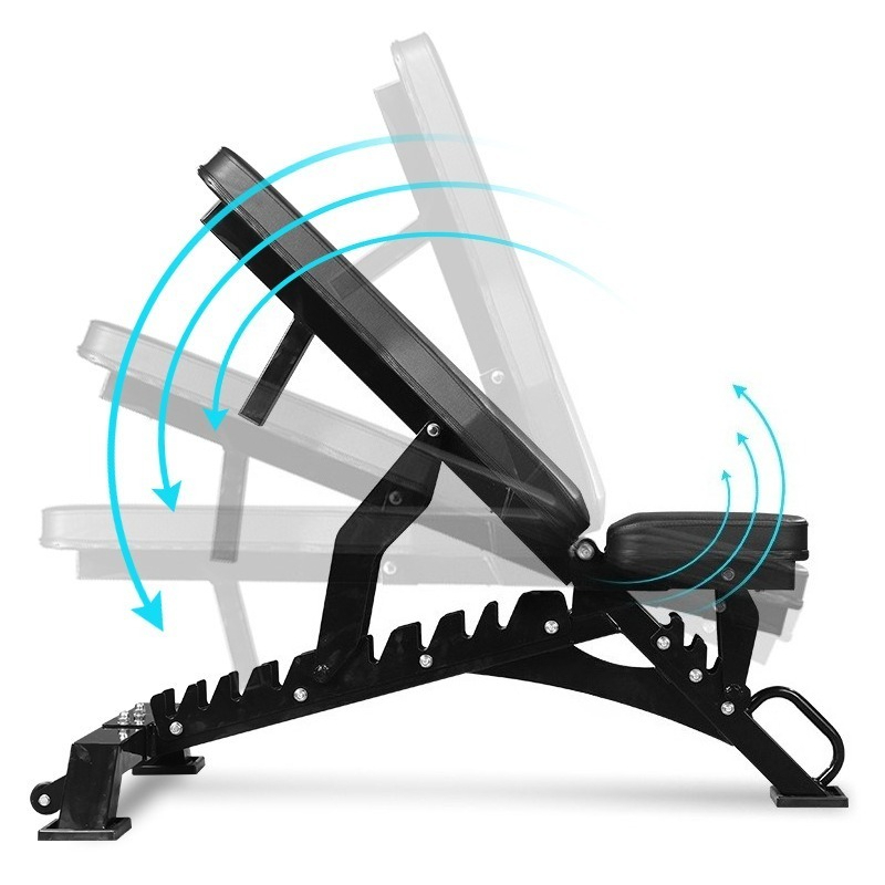 مقعد دمبل معدني تجاري قابل للت - مراجعة Home Gym Bench وسعره