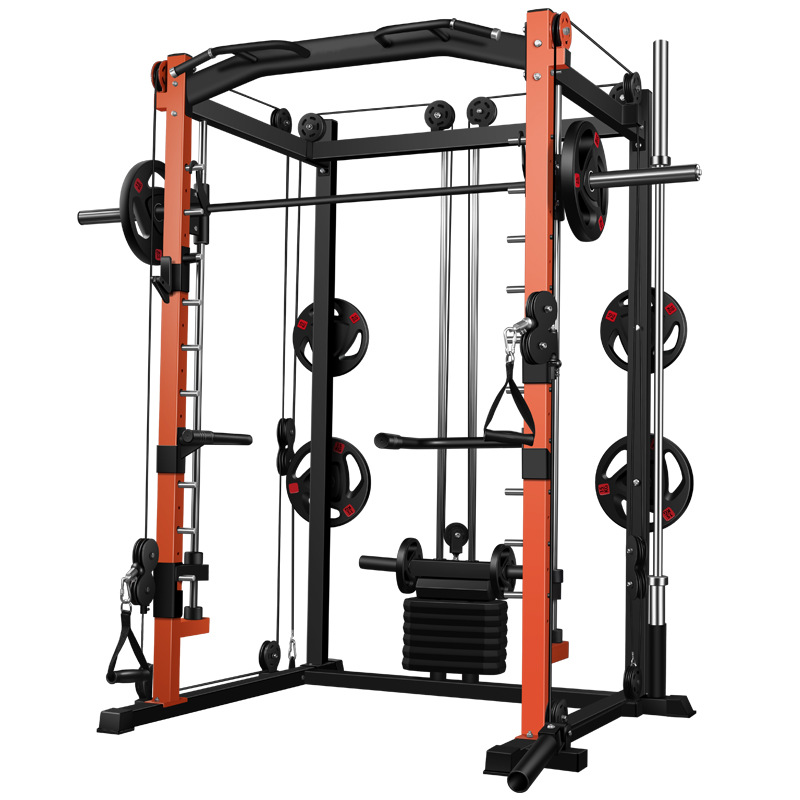 معدات رياضية منزلية متعددة الو - مراجعة Home Gym With Smith Machine وسعره
