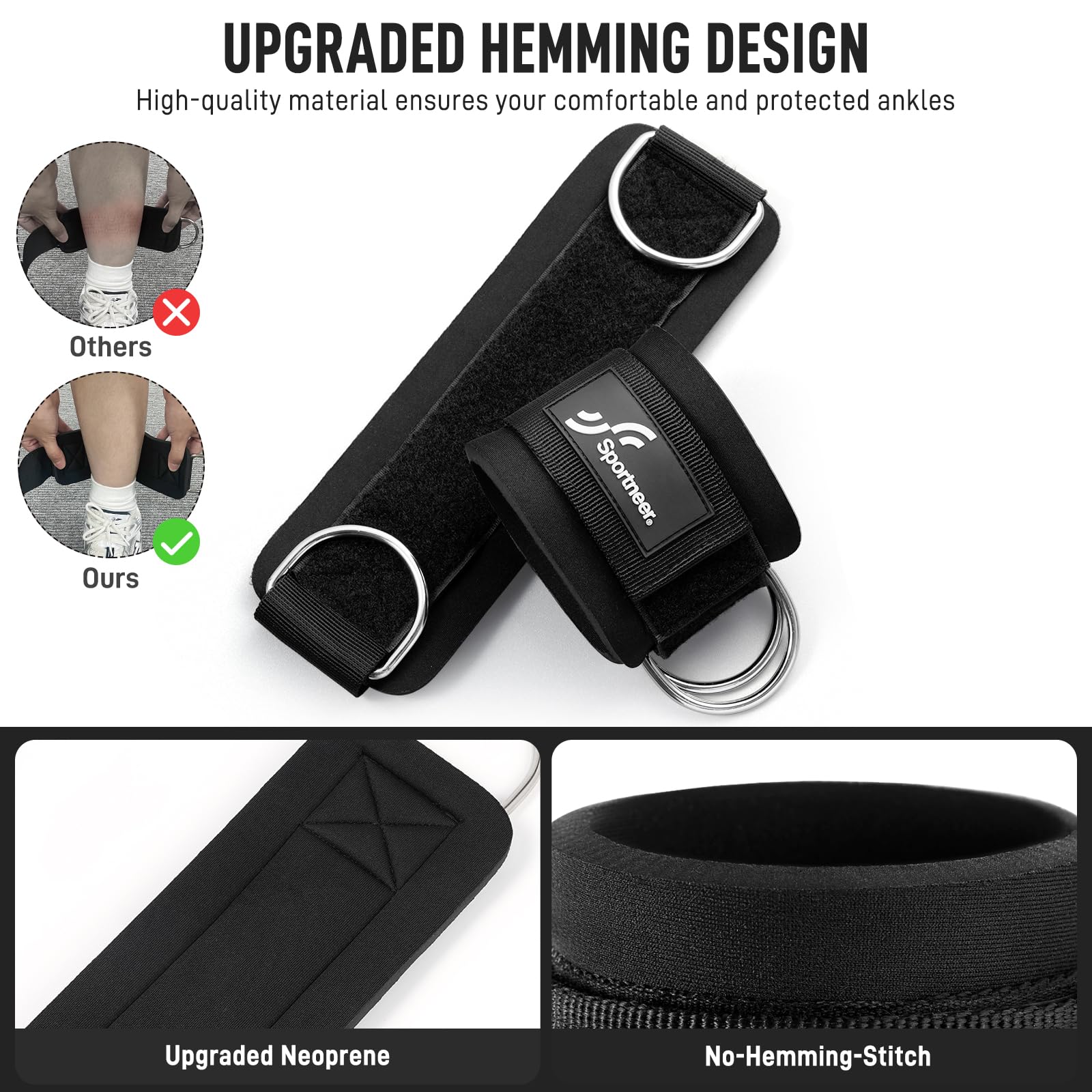 أشرطة الكاحل القابلة للتعديل م - مراجعة Home Gym Cable Machine وسعره