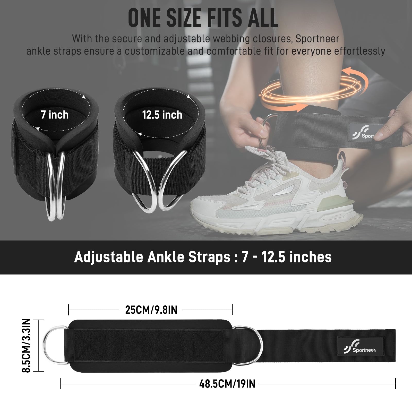 أشرطة الكاحل القابلة للتعديل م - مراجعة Home Gym Cable Machine وسعره