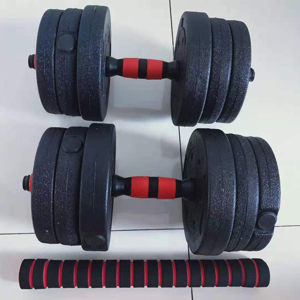 مقبض قضيب الدمبل القابل للتعدي - مراجعة Home Gym Dumbbell Workout وسعره