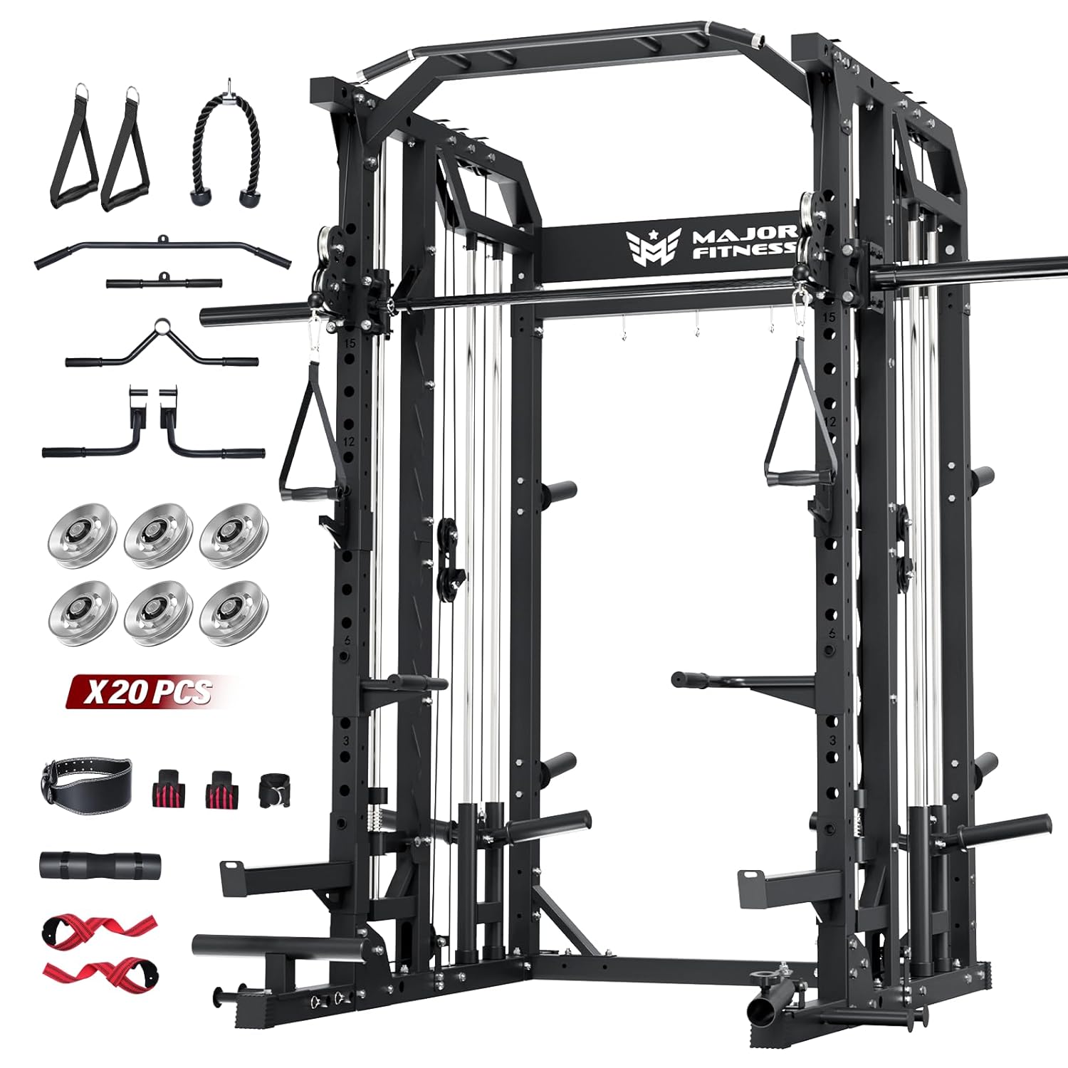 جهاز سميث للتمارين المنزلية، ر - مراجعة Home Gym With Smith Machine وسعره