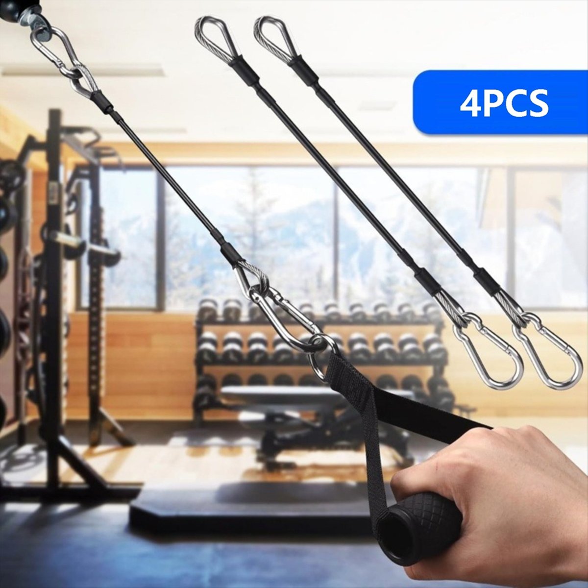 وصلات كابلات رياضية ABPF، 4 قط - مراجعة Home Gym Cable Machine وسعره