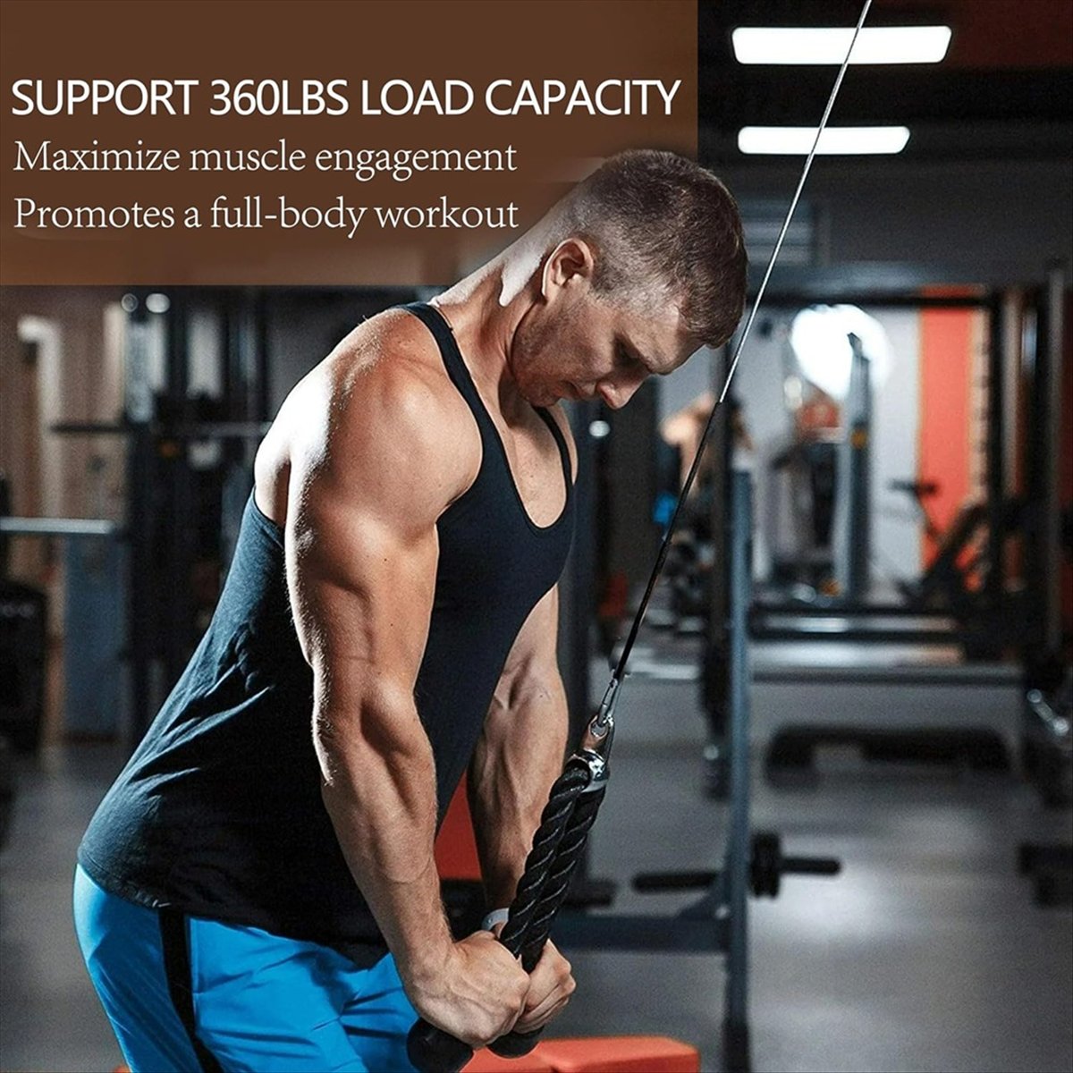 وصلات كابلات رياضية ABPF، 4 قط - مراجعة Home Gym Cable Machine وسعره