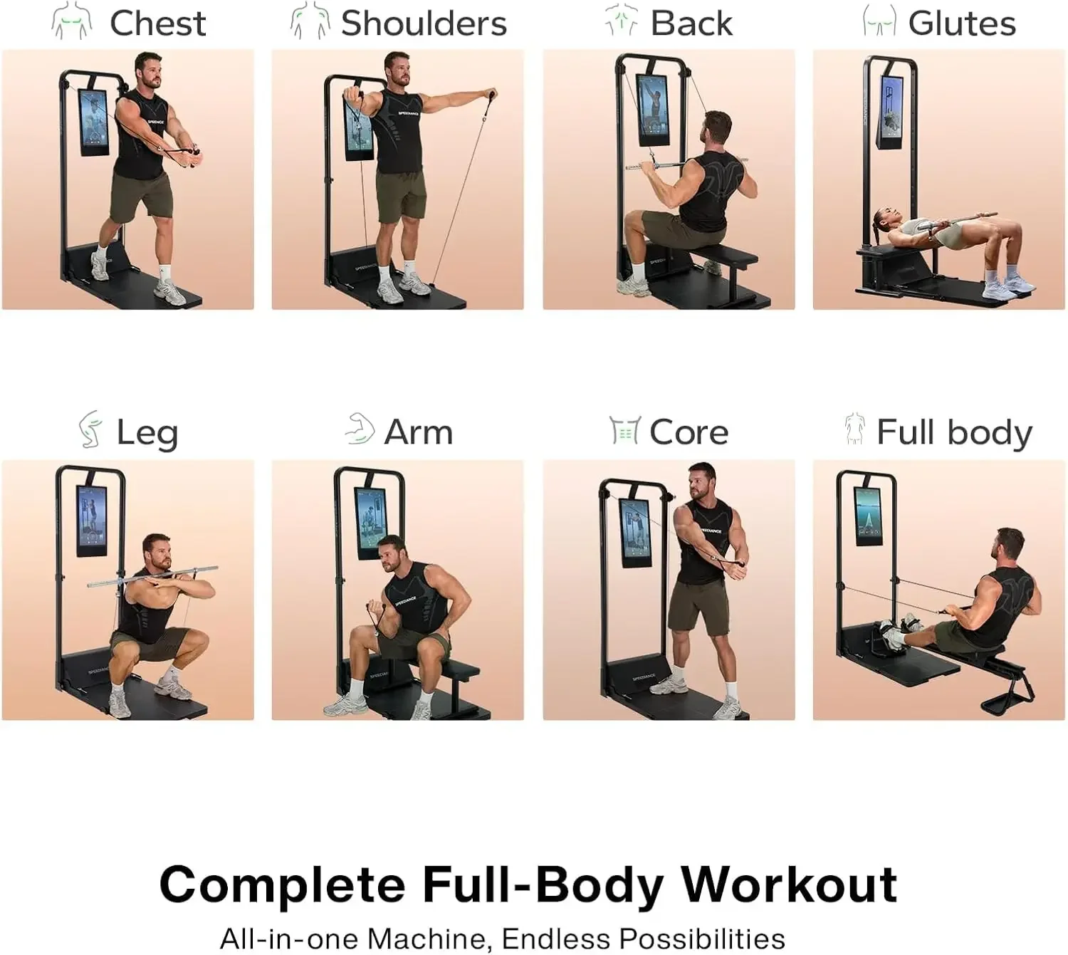 جيم مونستر 2 - صالة رياضية ذكي - مراجعة Home Gym With Smith Machine وسعره