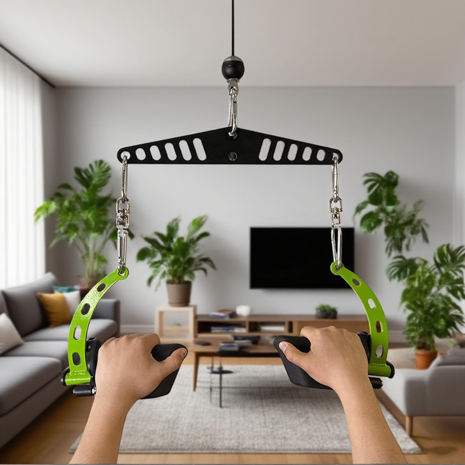 كابل آلة مرفق نظام البكرة محول - مراجعة Home Gym Cable Machine وسعره