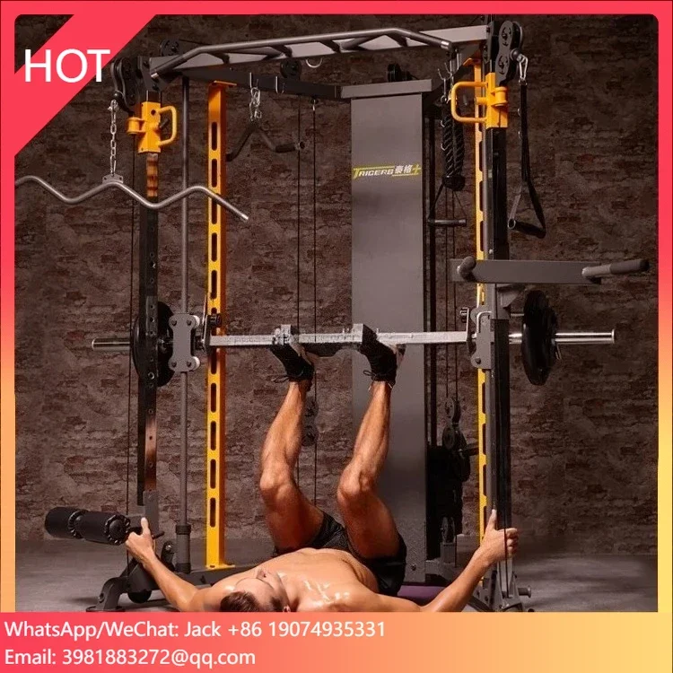 SENAOFIT بالجملة معدات لياقة ب - مراجعة Home Gym With Smith Machine وسعره